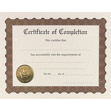 Great Papers Certificates, 8.5 x 11, Gold, 18/Pack (20104236)