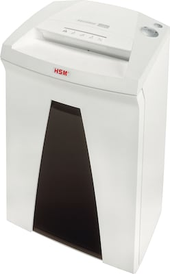HSM SECURIO B24c Cross-Cut Shredder; white glove delivery, shreds up to 19 sheets; 9-gallon capacity