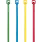8" Color Cable Ties, Red (CT444B)