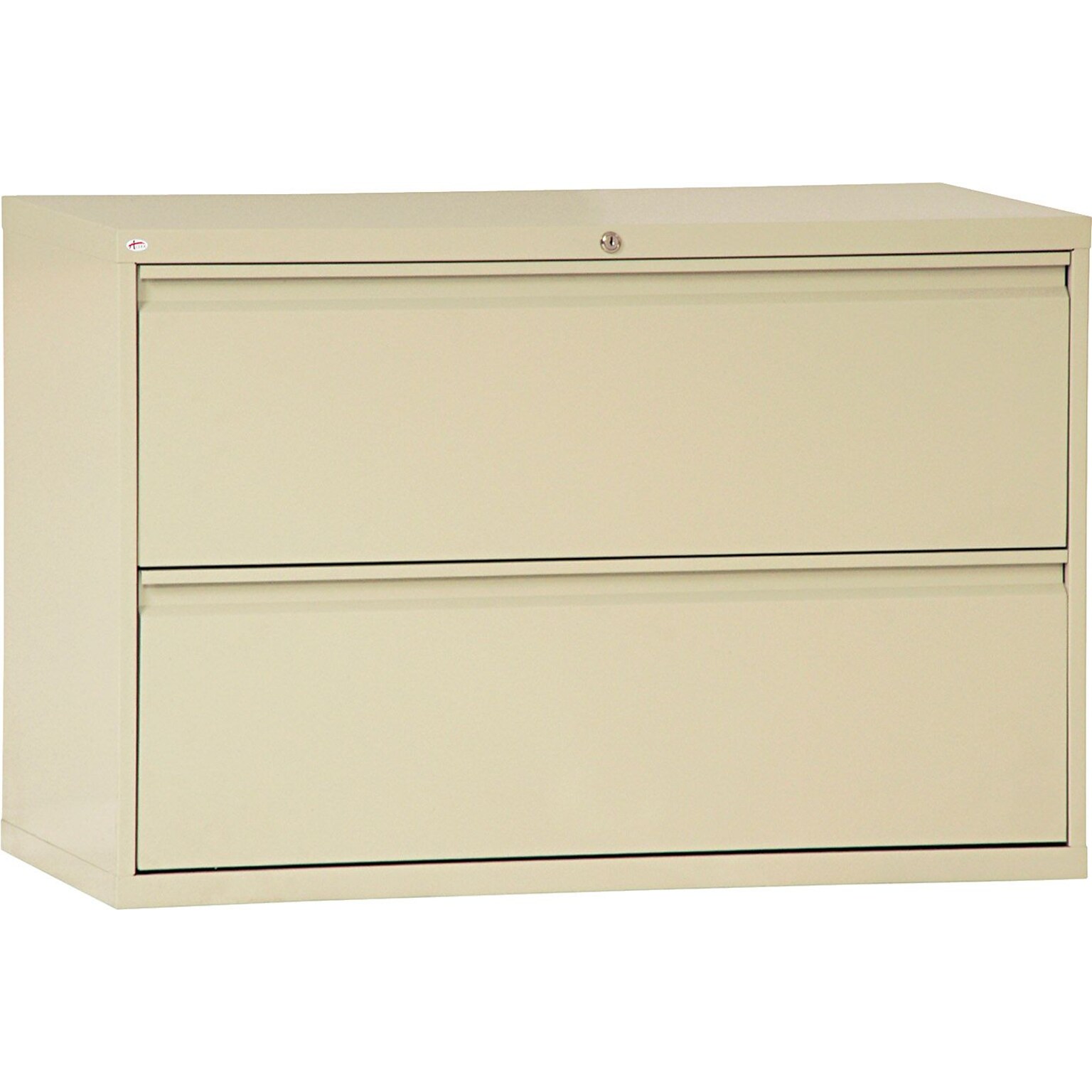 Alera® Lateral File Cabinets, 2-Drawer, 42, Putty