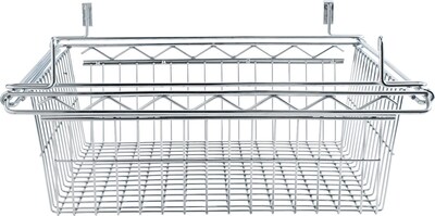 Alera™ Industrial Wire Shelving Components; Sliding Wire Basket, 8Hx18Wx18D
