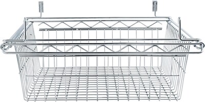Alera™ Industrial Wire Shelving Components; Sliding Wire Basket, 8Hx18Wx24D