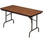Iceberg® Premium Wood Laminate Folding Tables, 60x30, Oak