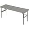 72x24 Charcoal Folding Table