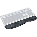 Fellowes Keyboard Palm Support, Leatherette, Black