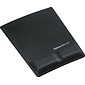 Fellowes Wrist Support Gel Mouse Pad/Wrist Rest Combo, Black (9181201)