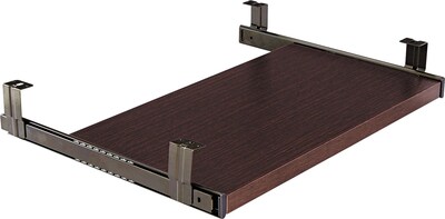 Global Genoa® Series Pullout Keyboard Shelf, Dark Espresso Finish, 3 1/2H x 20W x 11D
