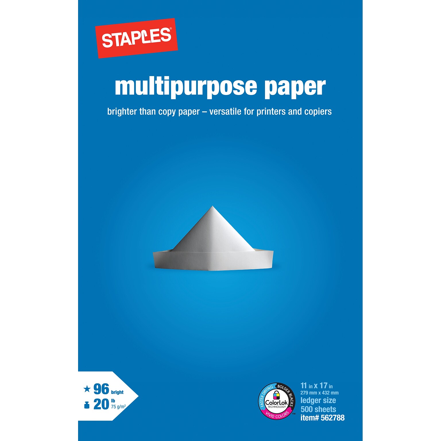 Multipurpose Paper, 11 x 17, Ream