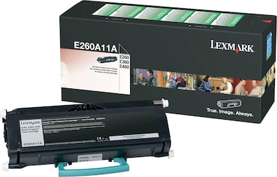 Lexmark E260 Black Standard Yield Toner Cartridge