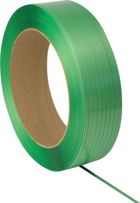 16 x 6 Core, Polyester Strapping, Machine Grade (5840166G40W)