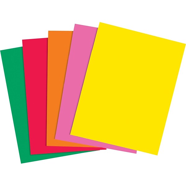 Astrobrights Color Paper - Neon 5-Color Assortment 