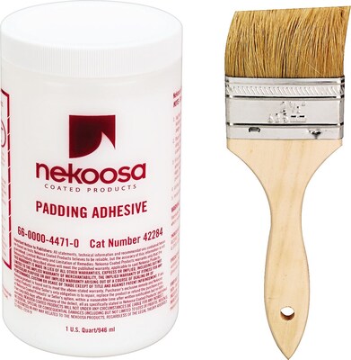 Nekoosa Coated Products Fan-Out Padding Adhesive, 32 oz. (NEK42284)