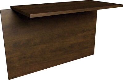 Bestar® Prestige+ Chocolate Brown Contemporary Collection, Bridge