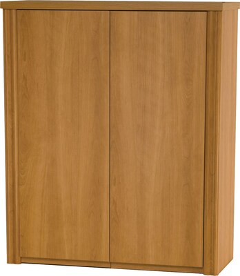 Bestar Embassy 2-Door Cabinet, Cappuccino Cherry, 30W
