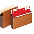 Extra Wide Heavy-Duty Expanding Pockets, Legal, 3-1/2 Expansion, 10/Box