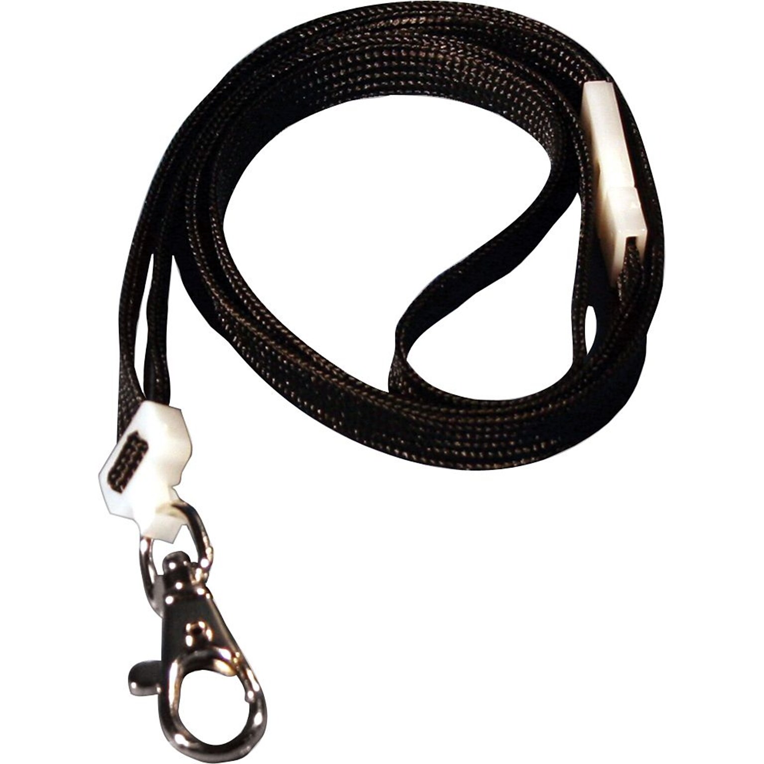 Advantus 36 Deluxe Safety Lanyard With Lobster Claw Hook, Black, 24/Box (AVT75421)