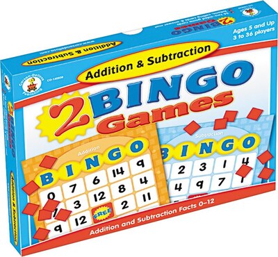 Carson-Dellosa Learning Bingo, Addition and Subtraction