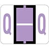 Smead BCCR Labels File Folder Label, Q, Lavender, 500 Labels/Pack (67087)