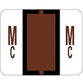 Smead BCCR Labels File Folder Label, MC, Brown, 500 Labels/Pack (67097)