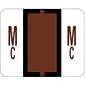 Smead BCCR Labels File Folder Label, MC, Brown, 500 Labels/Pack (67097)