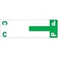 Smead AlphaZ NCC Color-Coded Name Labels, C&P, Label Sheet, Dark Green, 100/Pk (67154)