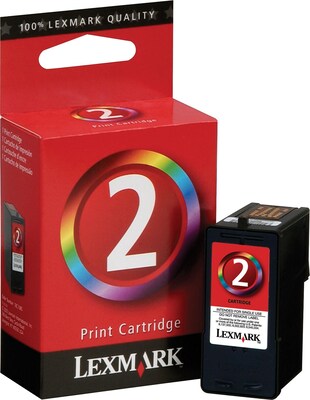 Lexmark 2 Tri-Color Standard Yield Ink Cartridge (18C0190)