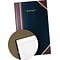 Staples® Hard Journal, 7.25W x 11.75H, Black/Burgundy (217687)