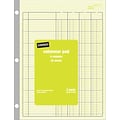 Staples Columnar Books, 100 Pages, Green, 2/Pack (217844ABF)