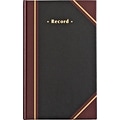 Black Record Book, 11-3/4 x 7-1/4