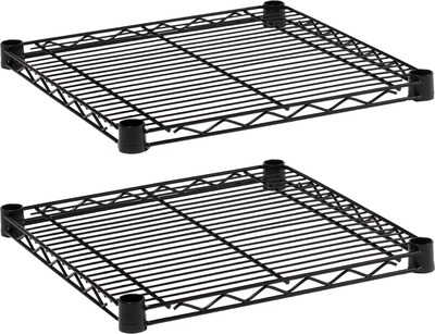 Alera™ Extra Industrial Wire Shelves; 18Wx18D, Black
