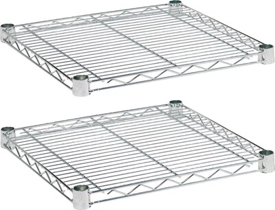 Alera™ Extra Industrial Wire Shelves; 18Wx18D, Silver