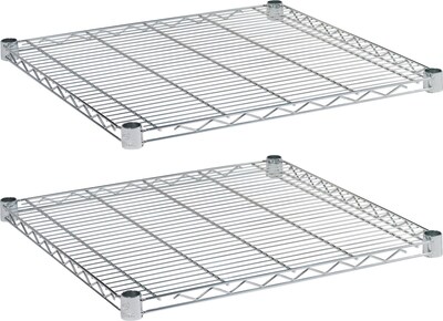 Alera™ Extra Industrial Wire Shelves; 24Wx24D, Silver