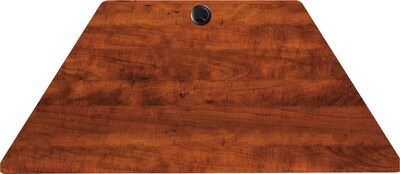 Alera™ Valencia Series Trapezoid Table Tops; 48x24, Medium Cherry