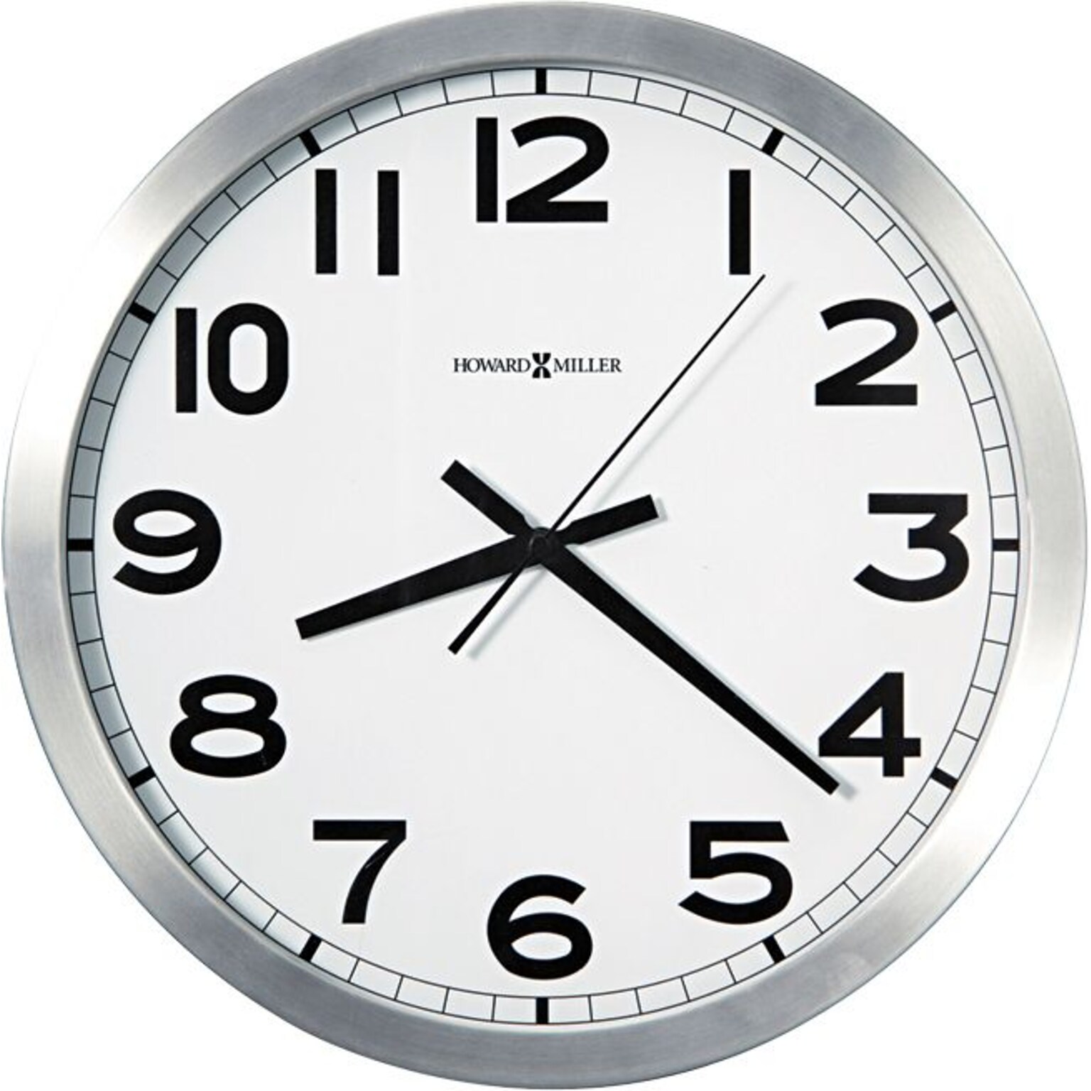 Howard Miller® Wall Clocks, Aluminum Frame