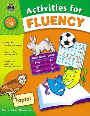 Teach Activities For Fluency; 144 Pages, Grades 1 to 2