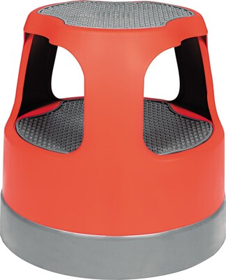 Cramer Rolling Step Stool Red