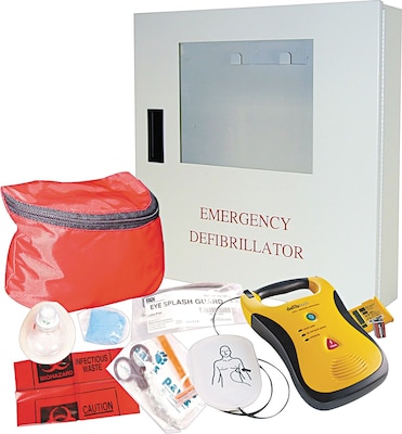 Defibtech® Lifeline AED Defibrillator Starter Kit With Prescription Certificate