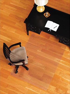 E.S. Robbins® Anchormat Hard Floor Chairmats, 46x60, Utility