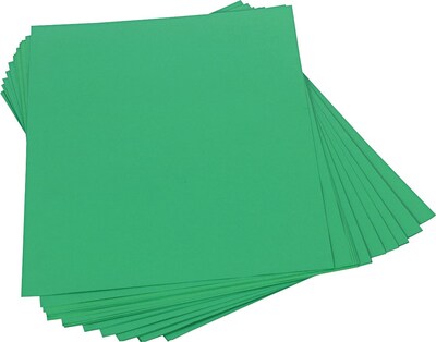 Pacon Tru-Ray® Sulphite Construction Paper, 76 lbs., Festive Green, 24H x 18W, 50 Sheets/Pk