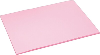 Pacon Tru-Ray® Sulphite Construction Paper, 76 lbs., Pink, 24H x 18W, 50 Sheets/Pk