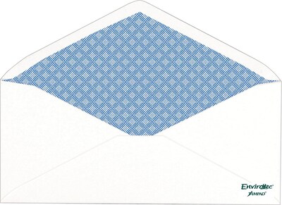 Ampad® Envirotec 100% Recycled Security-Tint #10 Envelopes, 500/Box