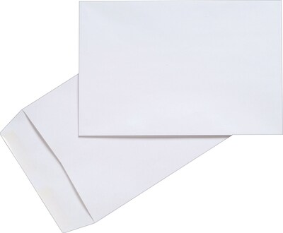 Staples® Flap Seal White Wove Catalog Envelopes; 10 x 15, White, 100/Box (472845/19286)