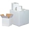 Coastwide Professional™ 5 x 5 x 5, 200# Mullen Rated, Shipping Boxes, White, 25/Bundle (CW29354)