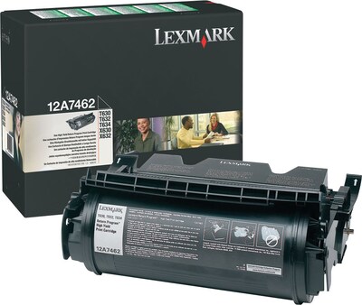 Lexmark 12A7462 Black High Yield Toner Cartridge