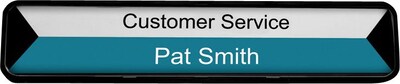 Advantus® Do-It-Yourself Wall/Cubicle Sign, Rectangle,  9-1/2x2-1/2