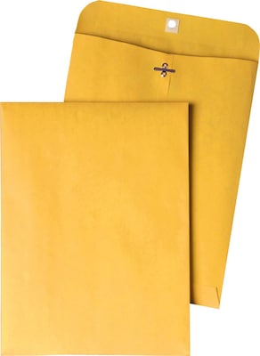 Quality Park Clasp Catalog Envelope, 10 x 13, Kraft, 250/Box (37597)