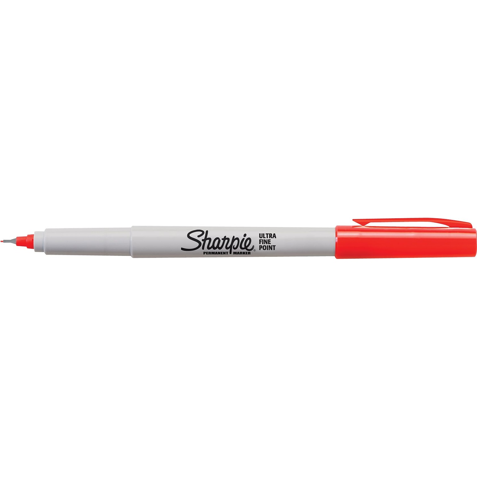 Sharpie Permanent Marker, Ultra Fine Tip, Red (37002)