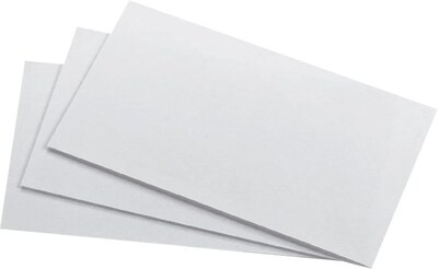 Oxford Index Cards, 3" x 5", White, 100 Cards/Pack (30EE)