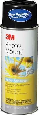 Scotch® Photo Mount™ Acid-free Adhesive, 10.3 oz. (MMM6094)