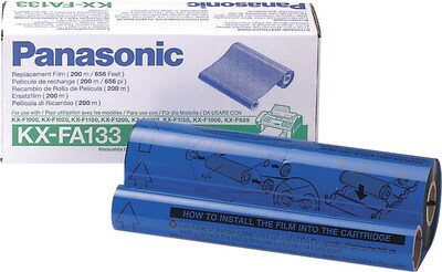 Panasonic® KXFA133 Fax Ribbon Refill for KXFA132
